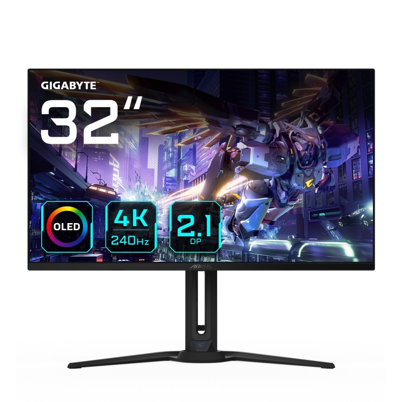 Gigabyte Aorus FO32U2P 80cm (31,5") 4K OLED Gaming Monitor 16:9 HDMI/DP2.1/USB-C